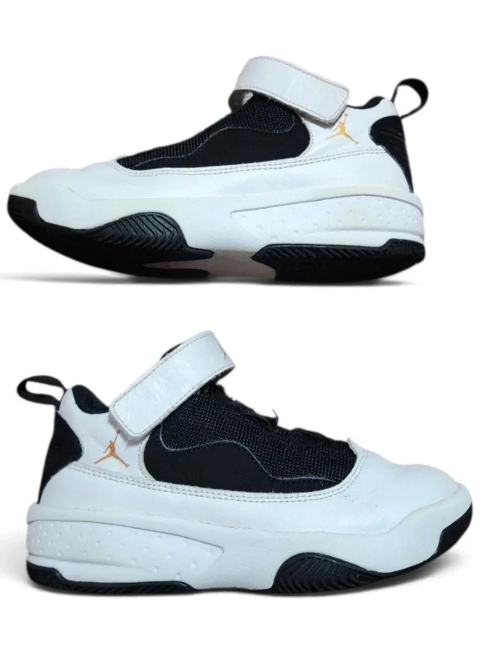 Nike Jordan Max Aura White And Black Kid's Sneakers